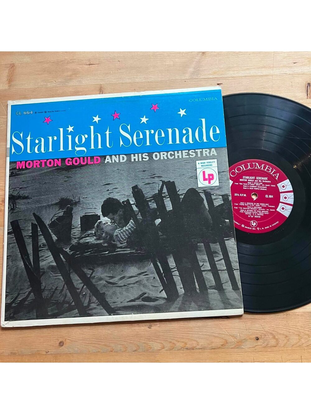 Morton Gould and his Orchestra - Starlight Serenade 33rpm VG+ VR22